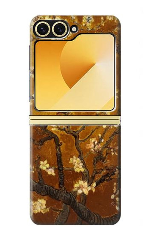 W2663 Yellow Blossoming Almond Tree Van Gogh Case Cover Custodia e Flip Case per Samsung Galaxy Z Flip 6