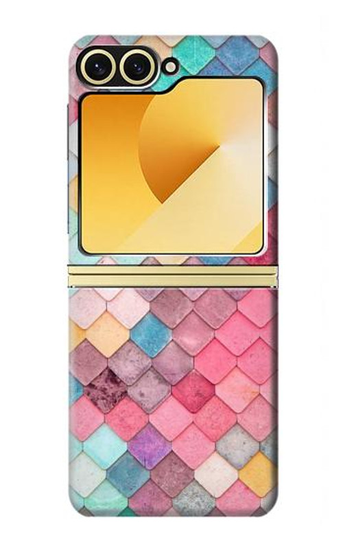 W2947 Candy Minimal Pastel Colors Case Cover Custodia e Flip Case per Samsung Galaxy Z Flip 6
