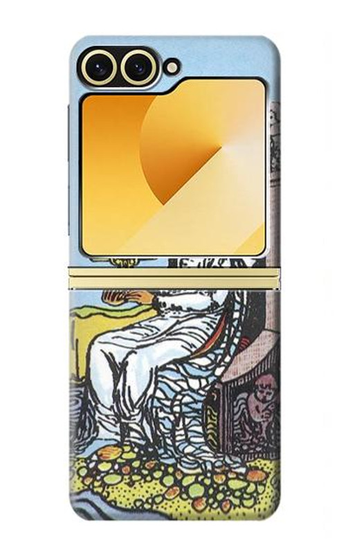 W3067 Tarot Card Queen of Cups Case Cover Custodia e Flip Case per Samsung Galaxy Z Flip 6