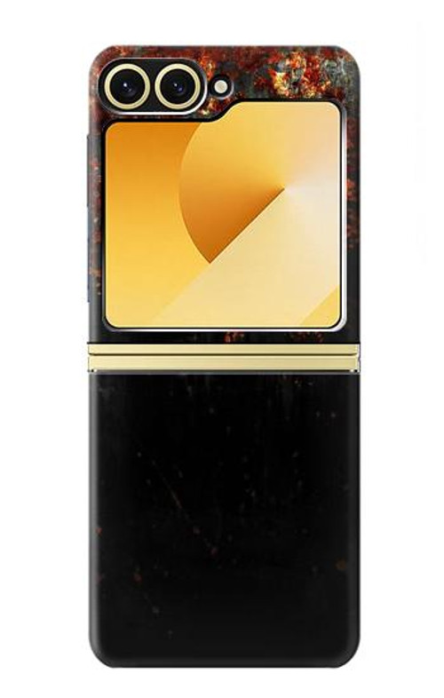 W3071 Rusted Metal Texture Graphic Case Cover Custodia e Flip Case per Samsung Galaxy Z Flip 6