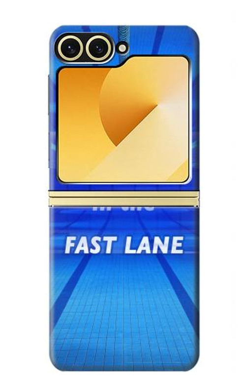 W3136 Life in the Fast Lane Swimming Pool Case Cover Custodia e Flip Case per Samsung Galaxy Z Flip 6