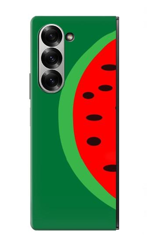 W2383 Watermelon Case Cover Custodia e Flip Case per Samsung Galaxy Z Fold 6