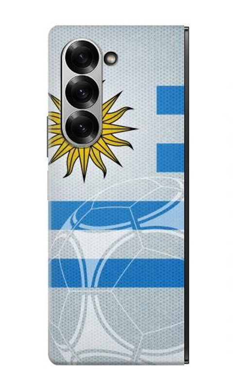 W2995 Uruguay Football Soccer Case Cover Custodia e Flip Case per Samsung Galaxy Z Fold 6