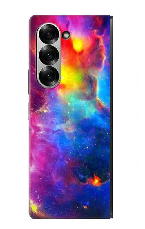 W3371 Nebula Sky Case Cover Custodia e Flip Case per Samsung Galaxy Z Fold 6