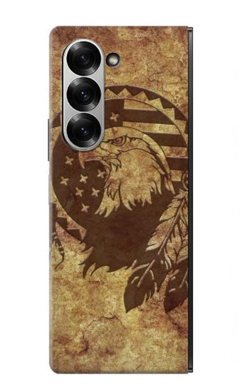W3378 Native American Case Cover Custodia e Flip Case per Samsung Galaxy Z Fold 6