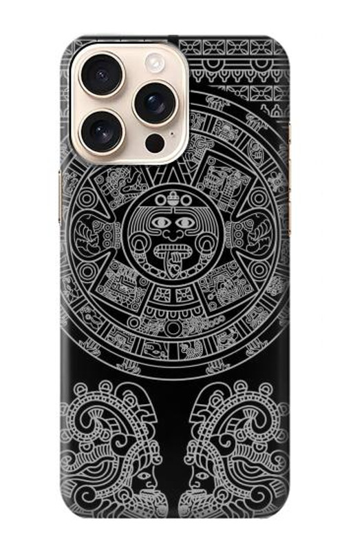W1838 Mayan Pattern Case Cover Custodia e Flip Case per iPhone 16 pro max