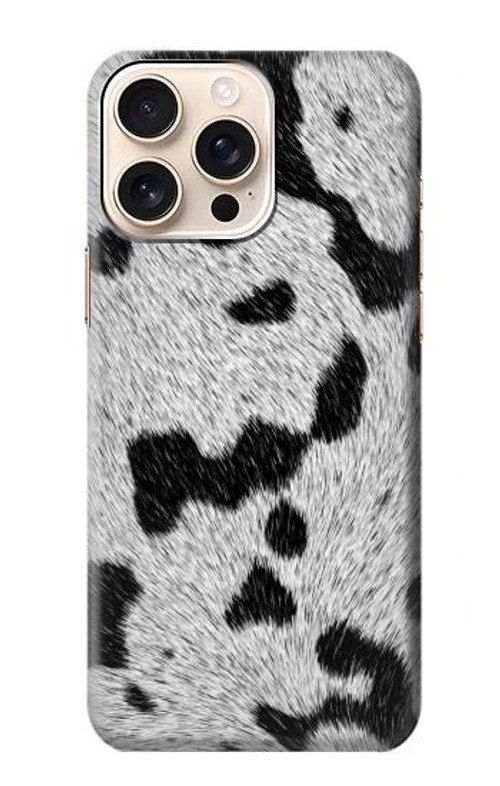 W2170 Cow Fur Texture Graphic Printed Case Cover Custodia e Flip Case per iPhone 16 pro max