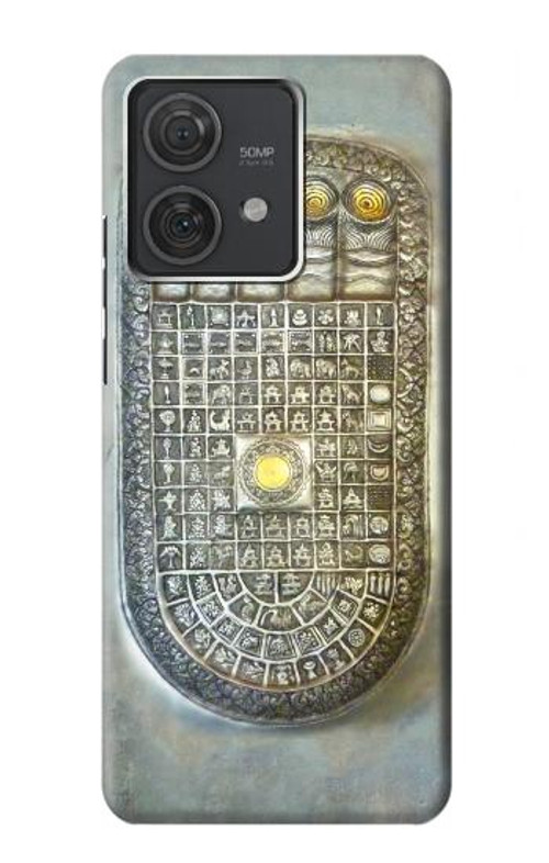 W1484 Buddha Footprint Case Cover Custodia e Flip Case per Motorola Edge 40 Neo