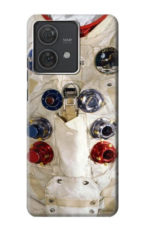 W2639 Neil Armstrong White Astronaut Space Suit Case Cover Custodia e Flip Case per Motorola Edge 40 Neo