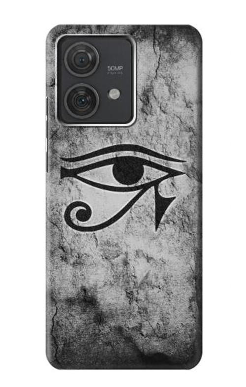 W3108 Ancient Egyptian Sun Eye Of Horus Case Cover Custodia e Flip Case per Motorola Edge 40 Neo