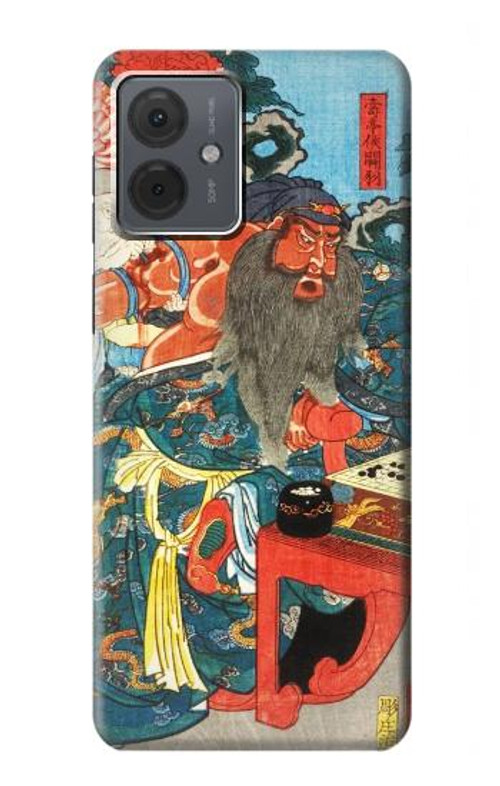 W1826 Utagawa Kuniyoshi Guan Yu Case Cover Custodia e Flip Case per Motorola Moto G14