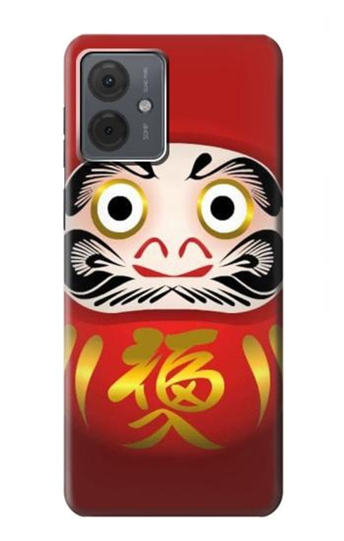 W2839 Japan Daruma Doll Case Cover Custodia e Flip Case per Motorola Moto G14