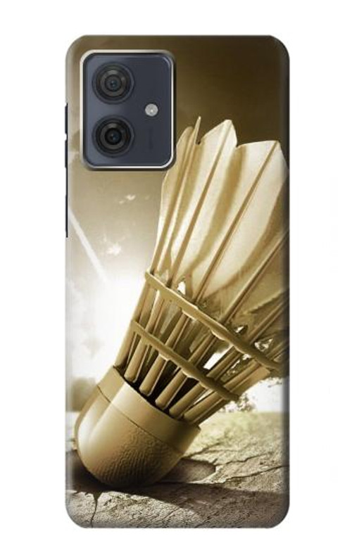 W0979 Badminton Sport Art Case Cover Custodia e Flip Case per Motorola Moto G54