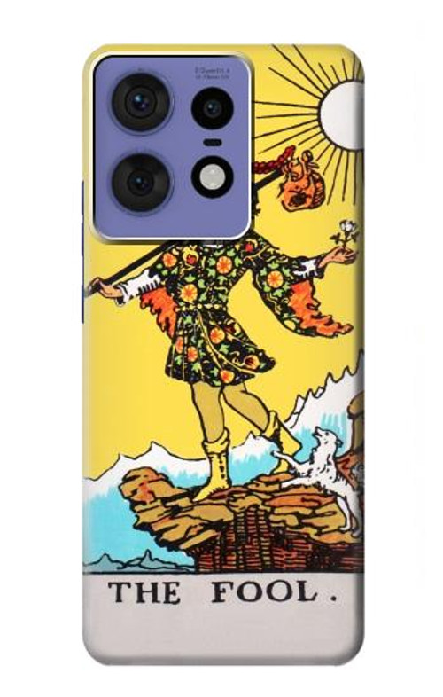 W2810 Tarot Card The Fool Case Cover Custodia e Flip Case per Motorola Edge 50 Pro