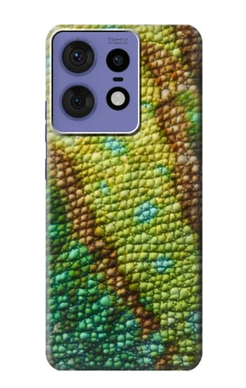 W3057 Lizard Skin Graphic Printed Case Cover Custodia e Flip Case per Motorola Edge 50 Pro
