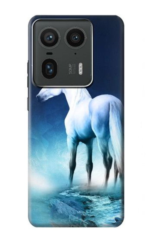 W1130 Unicorn Horse Case Cover Custodia e Flip Case per Motorola Edge 50 Ultra