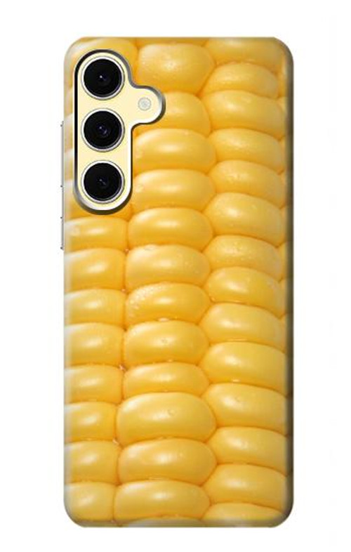 W0562 Sweet Corn Case Cover Custodia e Flip Case per Samsung Galaxy S24 FE
