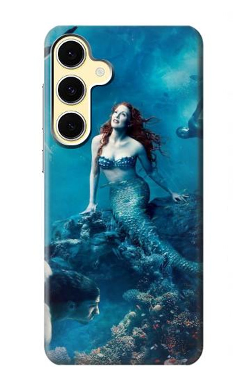 W0899 Mermaid Case Cover Custodia e Flip Case per Samsung Galaxy S24 FE