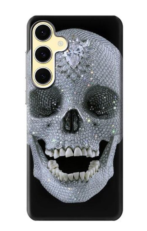 W1286 Diamond Skull Case Cover Custodia e Flip Case per Samsung Galaxy S24 FE W1286 Diamond Skull Case Cover Custodia e Flip Case per Samsung Galaxy S24 FE