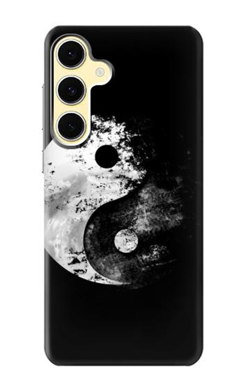W1372 Moon Yin-Yang Case Cover Custodia e Flip Case per Samsung Galaxy S24 FE
