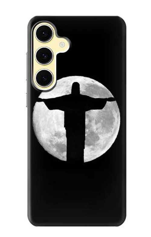 W2511 Jesus Statue Christ Rio de Janeiro Case Cover Custodia e Flip Case per Samsung Galaxy S24 FE W2511 Jesus Statue Christ Rio de Janeiro Case Cover Custodia e Flip Case per Samsung Galaxy S24 FE