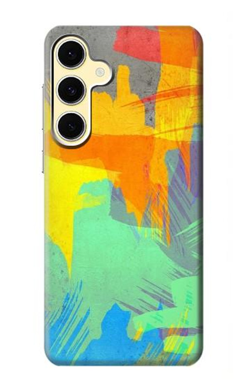 W3423 Brush Stroke Case Cover Custodia e Flip Case per Samsung Galaxy S24 FE