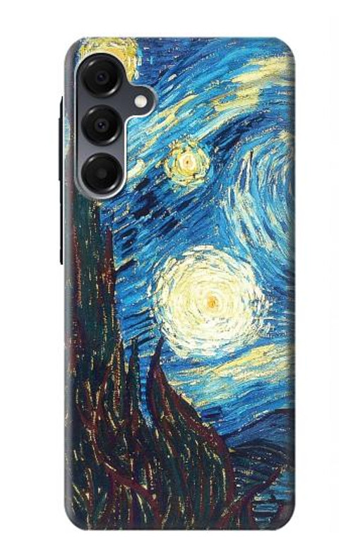 W0582 Van Gogh Starry Nights Case Cover Custodia e Flip Case per Samsung Galaxy A16 5G W0582 Van Gogh Starry Nights Case Cover Custodia e Flip Case per Samsung Galaxy A16 5G
