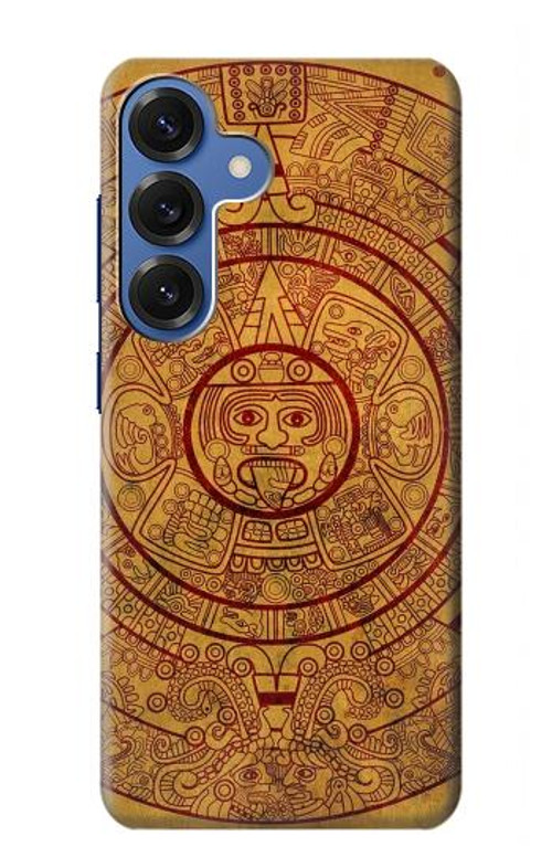 W0692 Mayan Calendar Case Cover Custodia e Flip Case per Samsung Galaxy S25