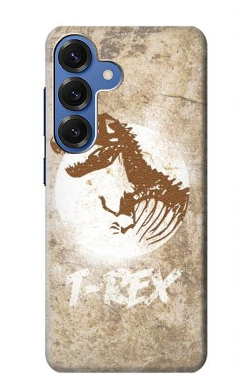 W2372 T-Rex Jurassic Fossil Case Cover Custodia e Flip Case per Samsung Galaxy S25