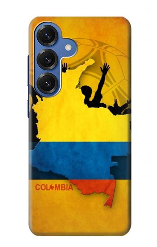 W2996 Colombia Football Soccer Case Cover Custodia e Flip Case per Samsung Galaxy S25