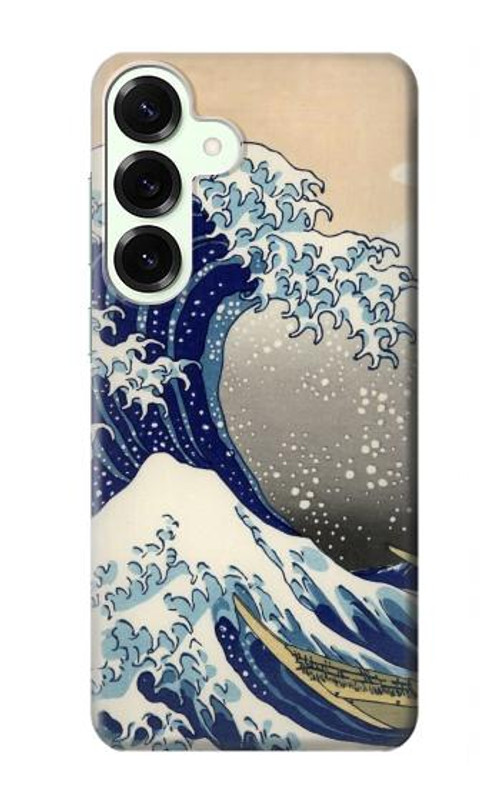 W2389 Hokusai The Great Wave off Kanagawa Case Cover Custodia e Flip Case per Samsung Galaxy S25 Plus