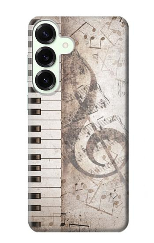 W3390 Music Note Case Cover Custodia e Flip Case per Samsung Galaxy S25 Plus
