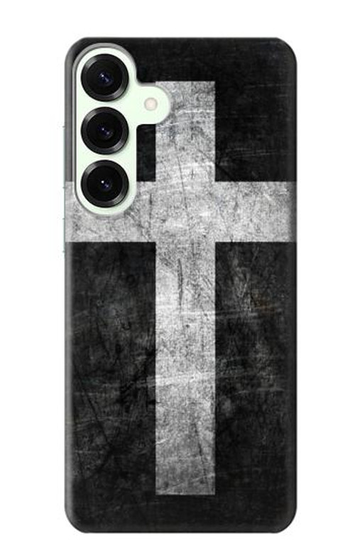 W3491 Christian Cross Case Cover Custodia e Flip Case per Samsung Galaxy S25 Plus
