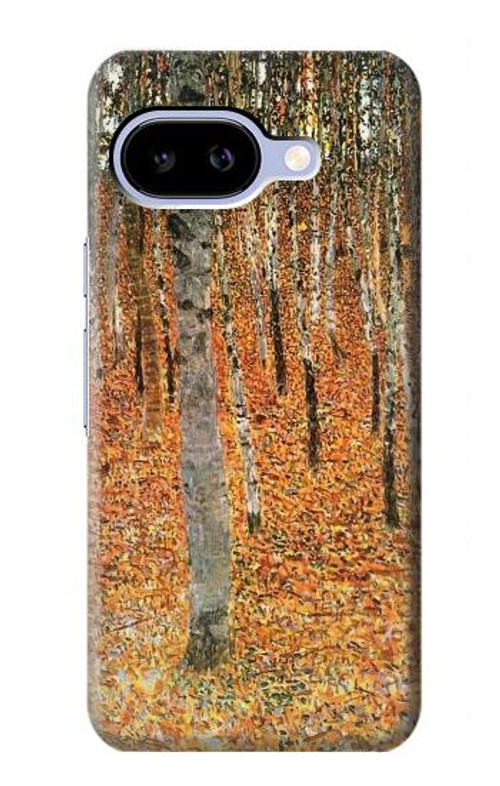 W3380 Gustav Klimt Birch Forest Case Cover Custodia e Flip Case per Google Pixel 9a W3380 Gustav Klimt Birch Forest Case Cover Custodia e Flip Case per Google Pixel 9a