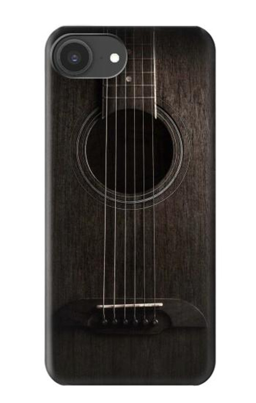 W3834 Old Woods Black Guitar Case Cover Custodia e Flip Case per iPhone 16e