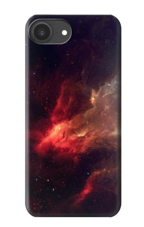 W3897 Red Nebula Space Case Cover Custodia e Flip Case per iPhone 16e