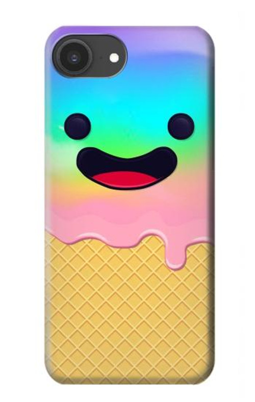 W3939 Ice Cream Cute Smile Case Cover Custodia e Flip Case per iPhone 16e
