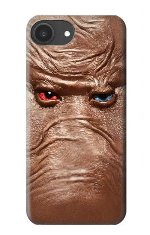 W3940 Leather Mad Face Graphic Paint Case Cover Custodia e Flip Case per iPhone 16e