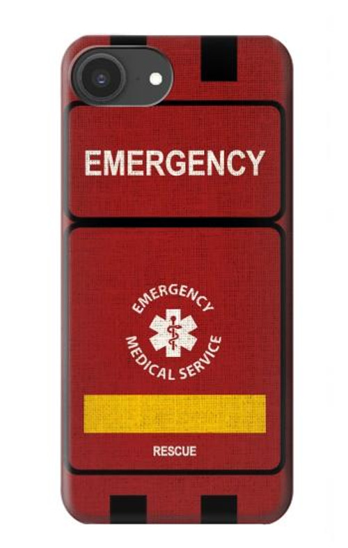 W3957 Emergency Medical Service Case Cover Custodia e Flip Case per iPhone 16e