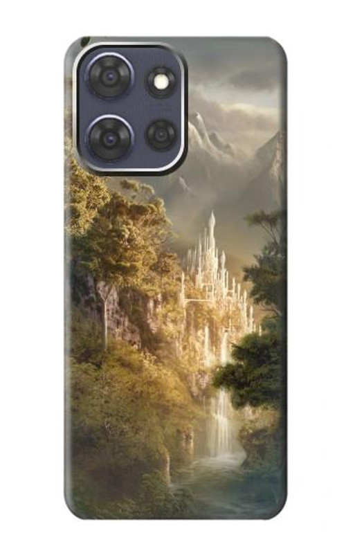 W0408 Fantasy Art Case Cover Custodia e Flip Case per Motorola Moto G Power (2025)
