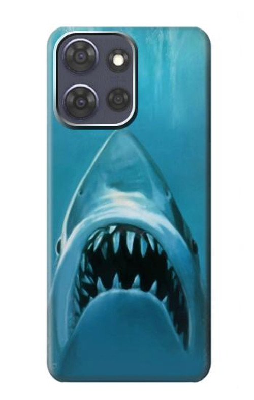 W0830 White Shark Case Cover Custodia e Flip Case per Motorola Moto G Power (2025) W0830 White Shark Case Cover Custodia e Flip Case per Motorola Moto G Power (2025)