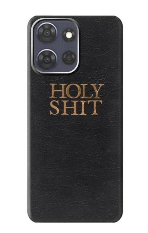 W3166 Funny Holy Shit Case Cover Custodia e Flip Case per Motorola Moto G Power (2025)