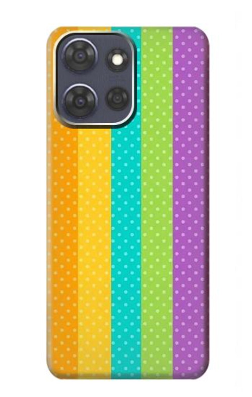 W3678 Colorful Rainbow Vertical Case Cover Custodia e Flip Case per Motorola Moto G Power (2025) W3678 Colorful Rainbow Vertical Case Cover Custodia e Flip Case per Motorola Moto G Power (2025)