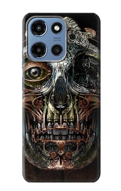 W1685 Steampunk Skull Head Case Cover Custodia e Flip Case per Motorola Moto G 5G (2025) W1685 Steampunk Skull Head Case Cover Custodia e Flip Case per Motorola Moto G 5G (2025)