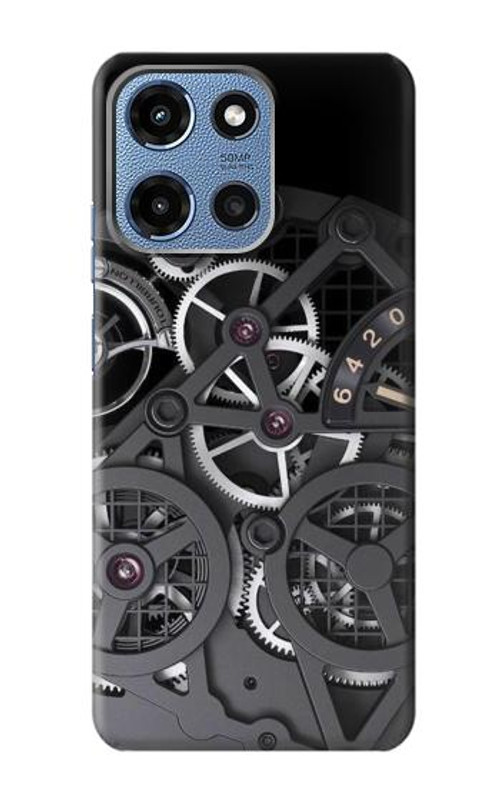 W3176 Inside Watch Black Case Cover Custodia e Flip Case per Motorola Moto G 5G (2025)