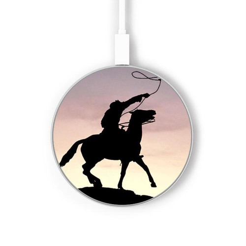 W0773 Cowboy Caricabatterie wireless da 15W, tipo C, per iPhone e Android, con luce LED