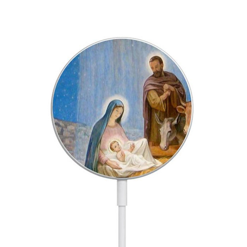 W2276 The Nativity Caricabatterie wireless magnetico con MagSafe 15W per iPhone 16 15 14 13 12