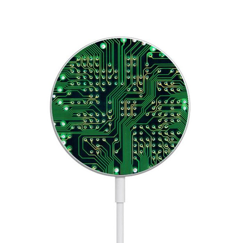 W3392 Electronics Board Circuit Graphic Caricabatterie wireless magnetico con MagSafe 15W per iPhone 16 15 14 13 12