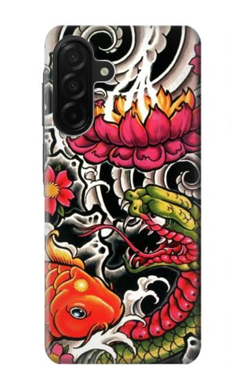 W0605 Yakuza Tattoo Case Cover Custodia e Flip Case per Samsung Galaxy A26 W0605 Yakuza Tattoo Case Cover Custodia e Flip Case per Samsung Galaxy A26