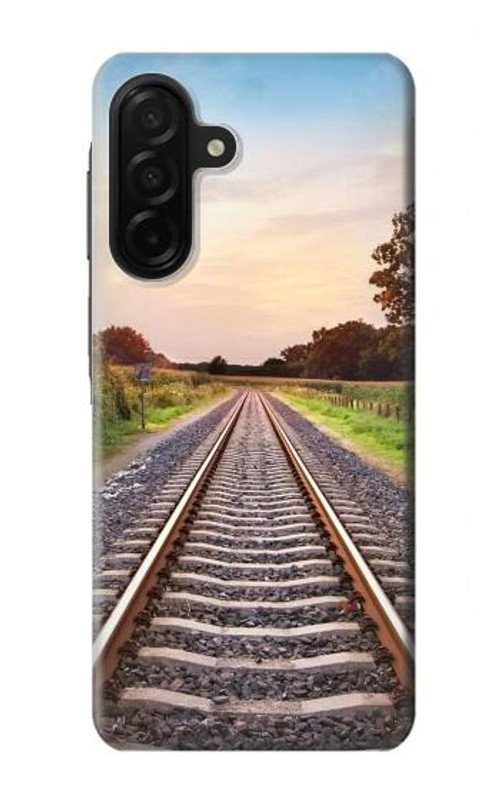 W3866 Railway Straight Train Track Case Cover Custodia e Flip Case per Samsung Galaxy A26